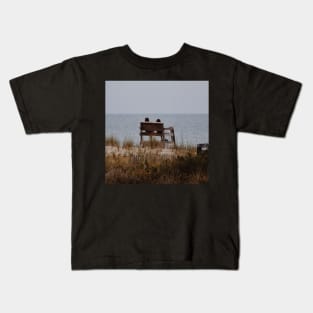 Autumn at the Beach Kids T-Shirt